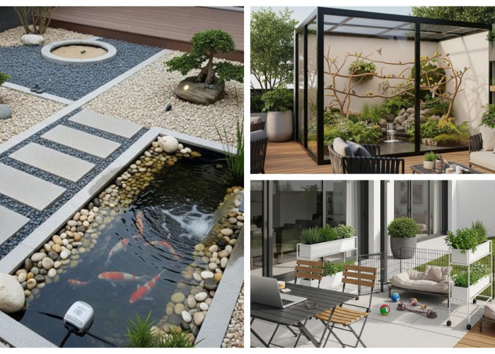 7 Inspirasi Desain Teras Belakang Minimalis dengan Taman Hewan Mini, Bikin Rumah Makin Hidup dan Nyaman