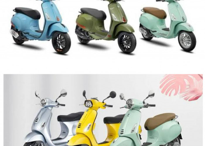 Vespa Matic 2024 Tampil Lebih Modern, Simak Desain dan Performa Terbarunya