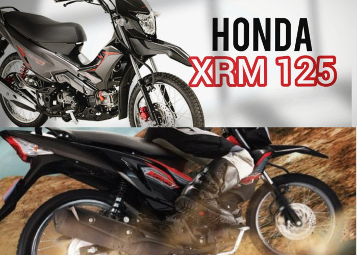 Honda XRM 125 Resmi Meluncur: Desain Gahar ala CRF, Konsumsi BBM Tembus 65,4 Km/Liter