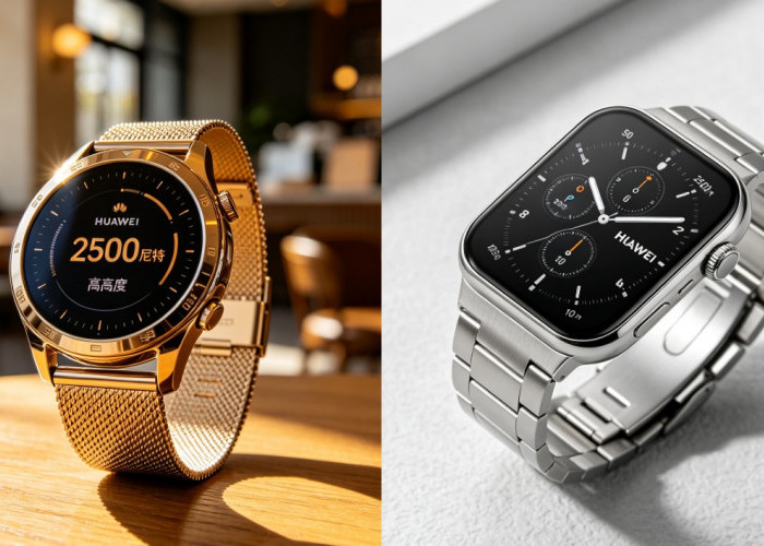 Smartwatch Huawei Tawarkan Desain Mewah, Layar Terang 2.500 Nit, dan Daya Tahan Baterai Hingga 10 Hari
