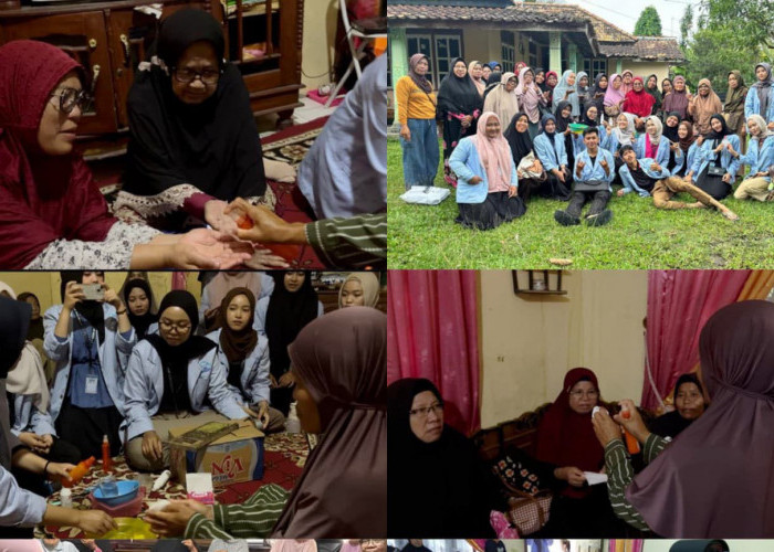 Mahasiswa UIN Raden Fatah Palembang Lakukan Program Kerja Perberdayaan Masyarakat Lewat Nanas