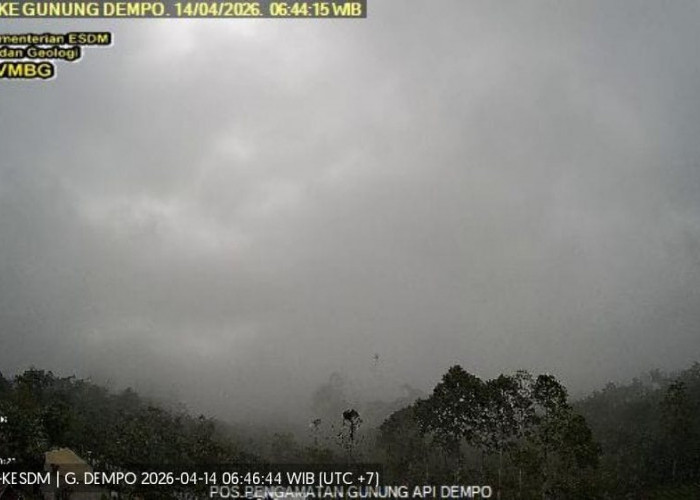 Aktivitas Terbaru Gunung Dempo Masih Dalam Pemantauan, PVMBG Imbau Warga Tetap Waspada