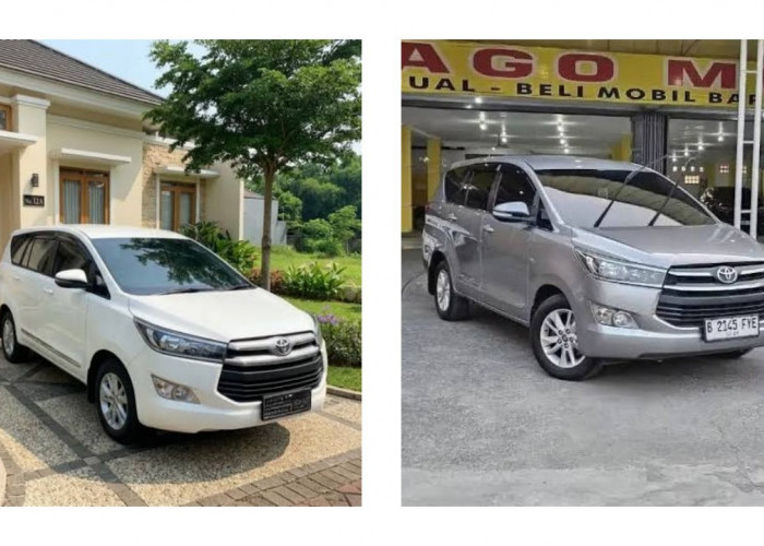 Harga Mobil Bekas Kijang Innova Reborn G Bensin 2017!