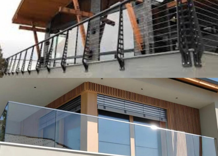 Salin 7 Konsep Desain Pagar Balkon Lantai 2 dan Pilihan Bahan yang Paling Tepat