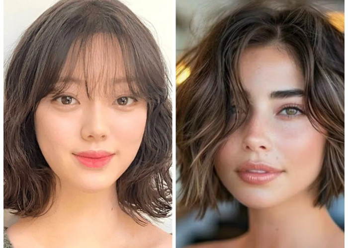 Model Rambut Pendek Bergelombang Tahun 2025: Tren Gaya Rambut Modern yang Praktis dan Stylish!