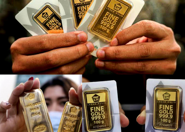 Pecahkan Rekor Tertinggi. Harga Emas Kembali Melejit Jelang Lebaran 2024
