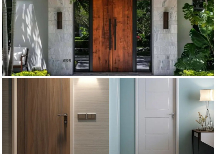 Tren Pintu Kayu Minimalis 2026: 7 Desain Panel Tegas yang Siap Percantik Tampilan Rumah