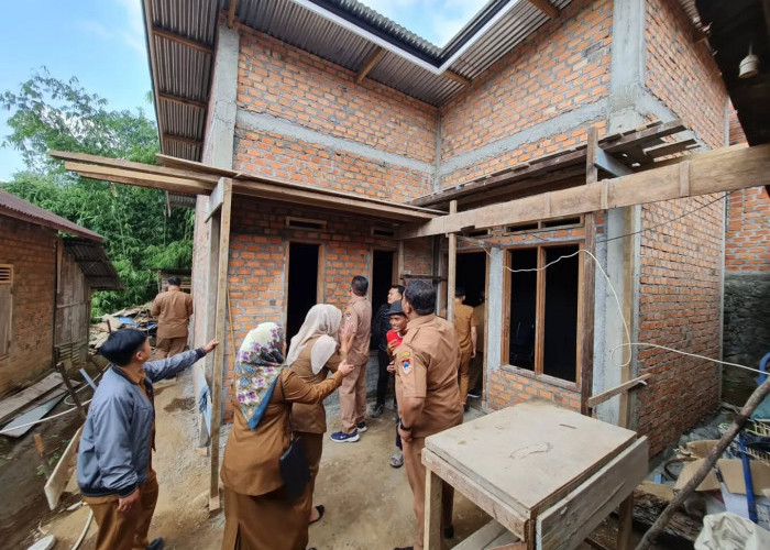 Perkimtan Pagar Alam Monitoring Program BSPS, Pastikan Rehab RTLH Tepat Waktu dan Mutu