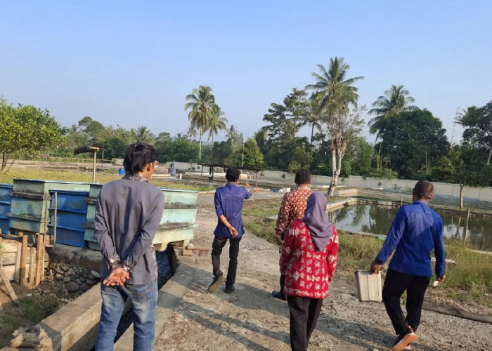 Dinas Perikanan PALI Studi Tiru Budidaya Perikanan di BBI Pagar Alam