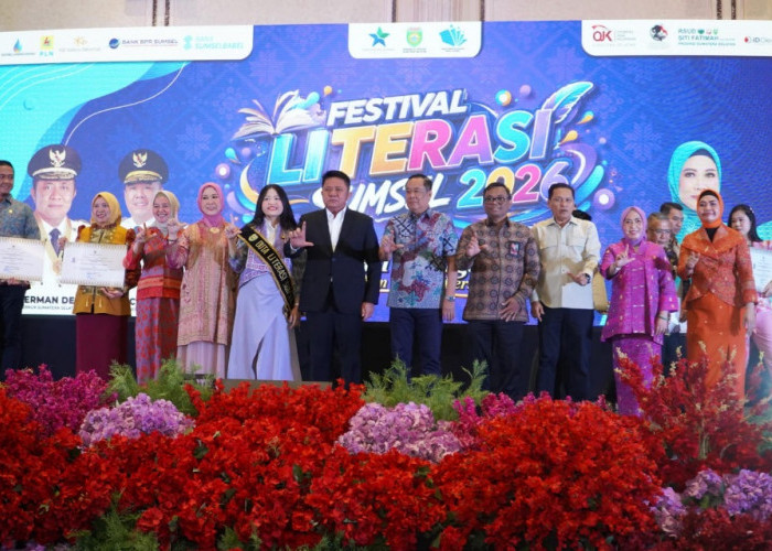 Festival Literasi Sumsel 2026, Herman Deru Dorong Generasi Muda Bijak Hadapi Era AI