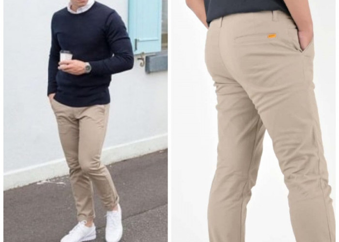 Gaya Pria Kekinian: Tips Memadupadankan Celana Chino untuk Berbagai Momen