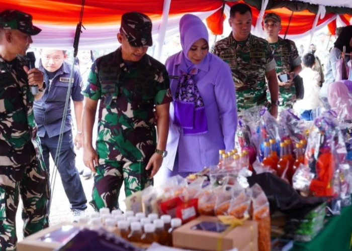 Sejahterahkan Masyarakat dan Prajurit, TNI AD Gelar Bazar Ramadhan