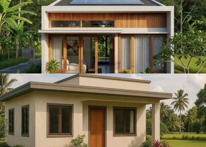 7 Inspirasi Rumah Atap Datar Tinggi yang Bikin Hunian Sempit Jadi Terlihat Mewah!