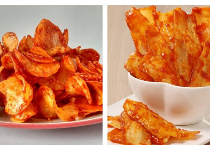 Cemilan Populer! Simak Sekarang Resep Keripik Singkong Pedas Gurih Bikin Nagih