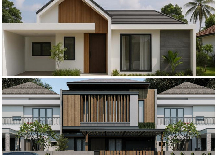 Model Fasad Rumah Minimalis Paling Trendy 2025: Elegan, Modern, dan Bikin Terpukau!