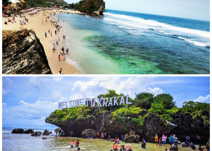 Mengungkap Cerita dan Pesona Alam Pantai Krakal di Gunung Kidul