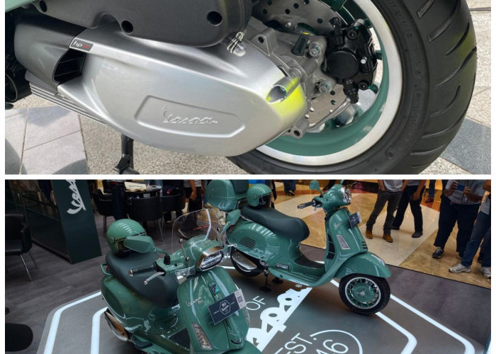 Resmi Mengaspal! Segini Harga Vespa GTS Limited 80th Anniversary 250 cc Versi Indonesia