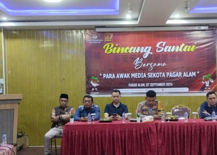 Bangun Sinergi yang Kuat, Ajak Insan Pers Sukseskan Pilkada 2024 di Pagar Alam