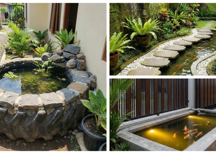 Halaman Sempit Tapi Indah: 15 Inspirasi Kolam Ikan Mini yang Fungsional