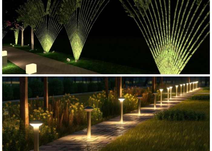 Lampu Taman Smart Sensor, Solusi Pencahayaan Estetik yang Hemat Energi dan Otomatis Menyala