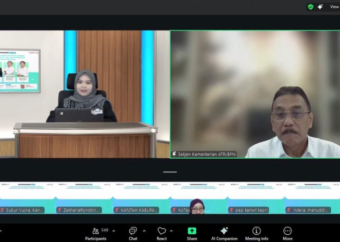 Transparansi Pengadaan Barang/Jasa Ditekankan dalam Webinar Nasional ATR/BPN