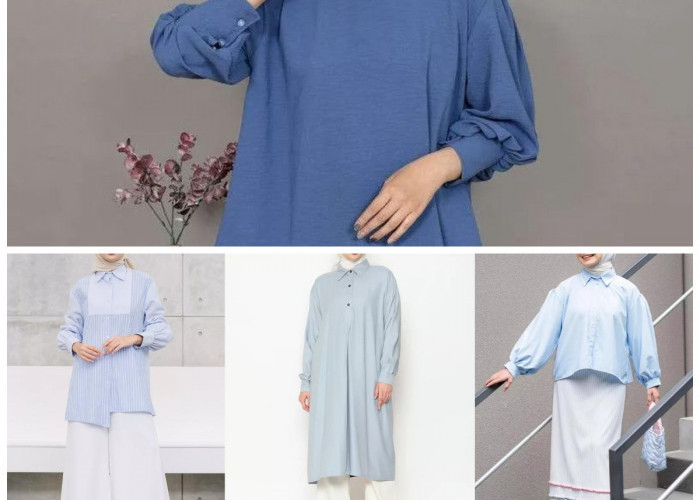 5 Gaya Blouse Biru yang Chic untuk Tampilan Kerja yang Menarik!