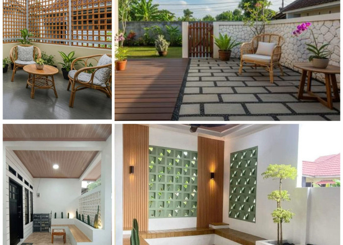 Nyaman Sejak Langkah Pertama: 9 Desain Teras Rumah Sederhana dan Rapi