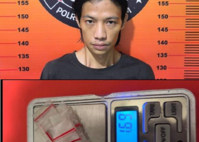 Kediaman Pengedar Sabu Digerebek Polisi, BB Narkobanya Sebanyak Ini