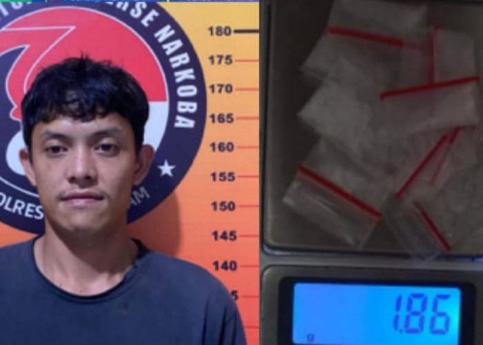Terendus Satres Narkoba, Febi Sembunyikan 10 Paket Sabu Dalam Kotak Rokok
