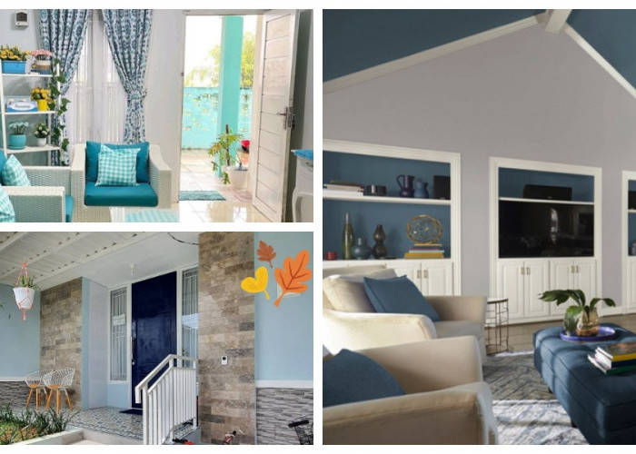 Hunian Stylish! 5 Ide Kombinasi Warna Abu-abu dan Biru yang Bikin Rumah Makin Modern