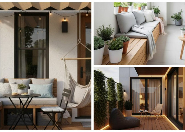 7 Desain Teras Sempit yang Tampak Modern, Cozy, dan Kekinian untuk Tempat Nongkrong Nyaman di Rumah