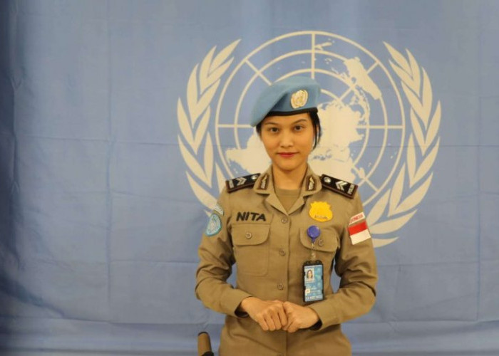 Briptu Renita Sabet Gelar Petugas Polisi Wanita Terbaik Versi Perserikatan Bangsa-Bangsa