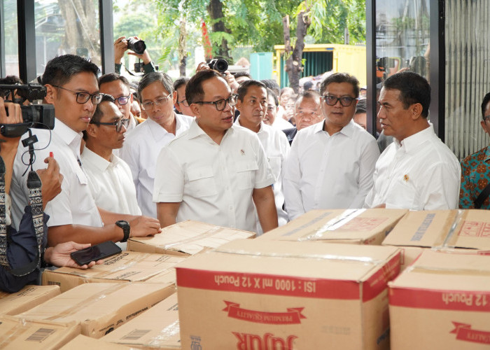 Mentan Amran Pimpin Operasi Pasar Pangan Murah Besar-Besaran, Libatkan 4.500 Gerai Kantor Pos