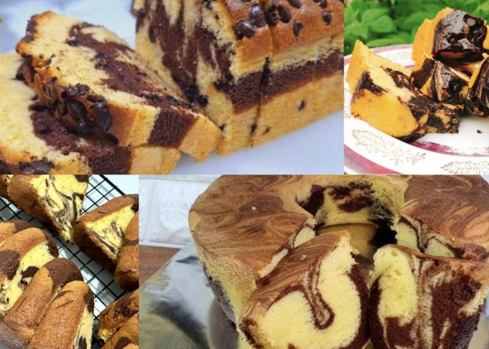 Rahasia Membuat Marmer Cake Choco Chips yang Selalu Lembut dan Moist