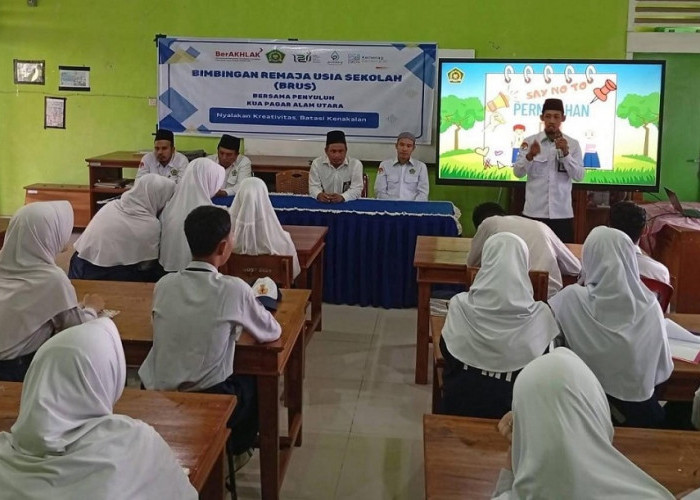 Cegah Kenakalan Remaja, KUA Pagar Alam Utara Gencarkan BRUS