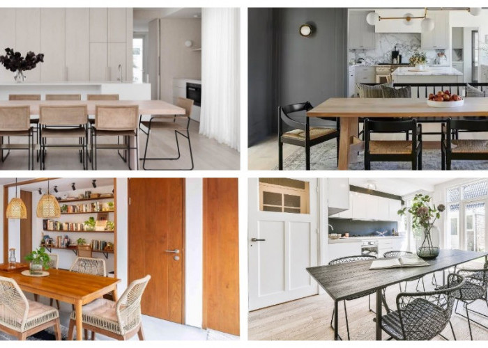 Nyaman dan Estetik, Ini 12 Desain Ruang Makan Minimalis Modern Favorit