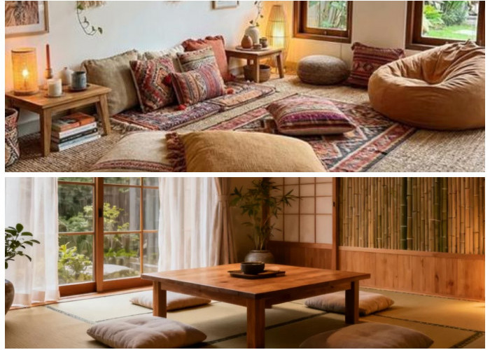 7 Inspirasi Ruang Keluarga Lesehan Minimalis Terbaik 2026: Nyaman, Luas, dan Ramah Anak!