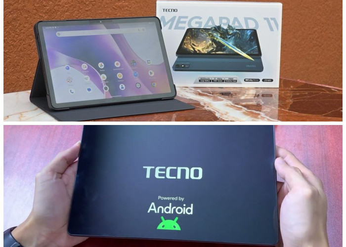 Techno Megapad 11 Inci Resmi Dirilis, Tablet Terjangkau dengan Spesifikasi Menarik
