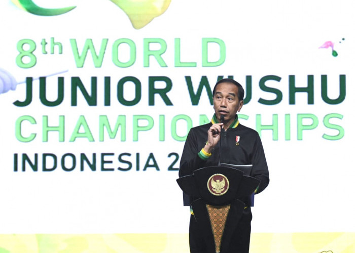 Presiden Jokowi Buka Kejuaraan Dunia Wushu Junior Ke-8
