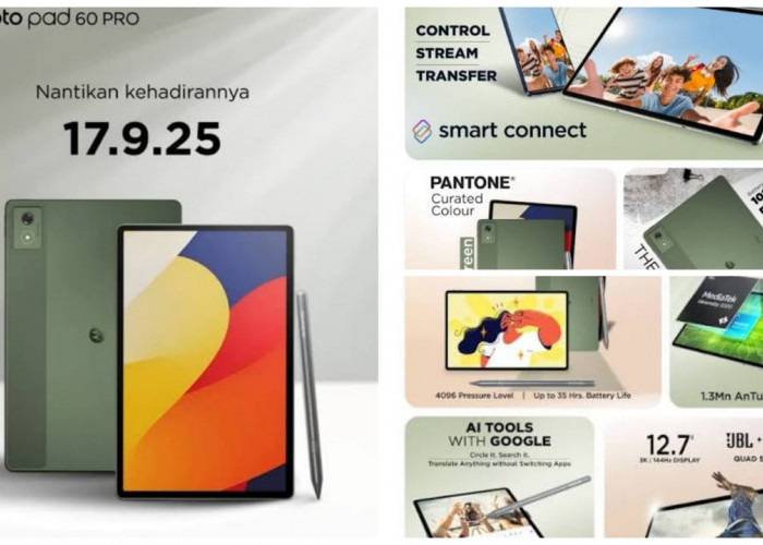 Bedah Moto Pad 60 Pro Versi Terbaru: Ditanamkan OS Terbaru, Lebih Canggih dan Satset