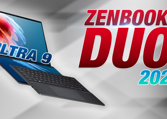 ASUS Zenbook DUO 2024, Laptop Ultra Portable dengan Dua Layar OLED 3K 120Hz
