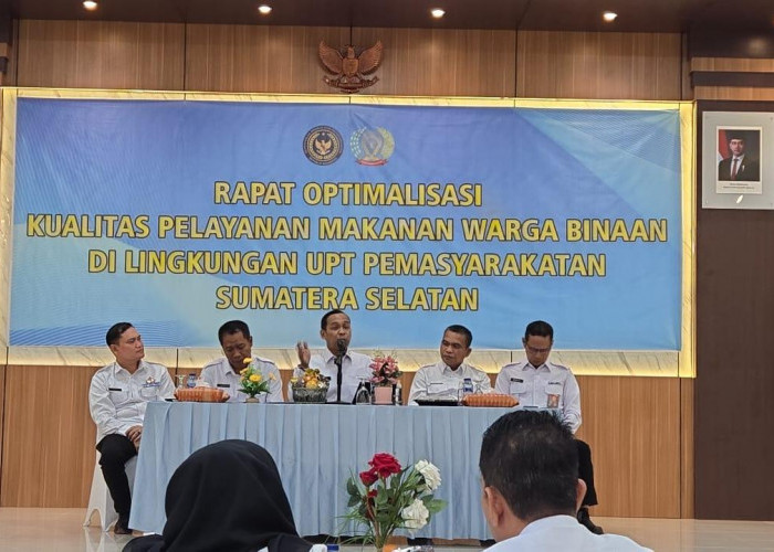 Hadiri Rapat Optimalisasi Pelayanan Makanan, M Rolan : Dukung Kesehatan dan Kesejahteraan WBP