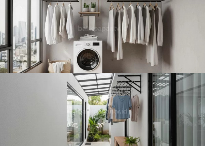 Solusi Hemat Ruang untuk Rumah Minimalis Tanpa Renovasi: Rumah Rapi, Pakaian Cepat Kering!