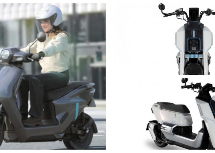 Iritnya Gila! Skuter Hybrid SYM PE3 1 Liter Bensin Bisa 100 km