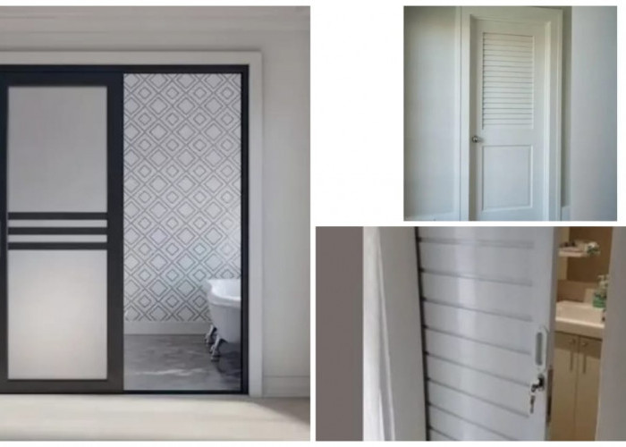 10 Pintu Aluminium Kamar Mandi Terpopuler: Tahan Air dan Bikin Rumah Makin Modern