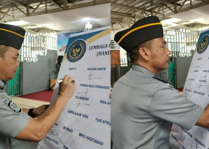 Deklarasi Zero Halinar, Yoshar Julizar : Komitmen Menuju Lapas Bersih dan Bermartabat