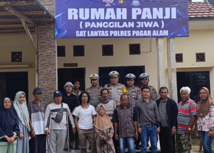 Satlantas Polres Pagar Alam Dirikan Rumah Panggilan Jiwa, Tempat Edukasi dan Pembinaan  Korban Lakalantas