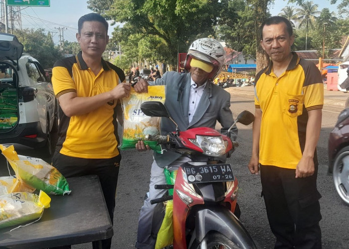 Dukung GPM, Polres Pagar Alam Salurkan 9 Ton Beras Murah