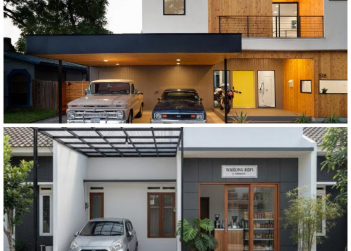 Bikin Rumah Terlihat Rapi Sejak Depan! 12 Desain Garasi Minimalis Hemat Lahan dengan Gaya Modern