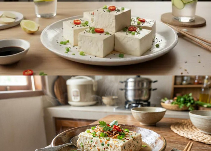 Menu Sarapan Sehat dan Praktis! Resep Tahu Kukus Wortel yang Lembut, Bergizi, dan Mudah Dibuat di Rumah